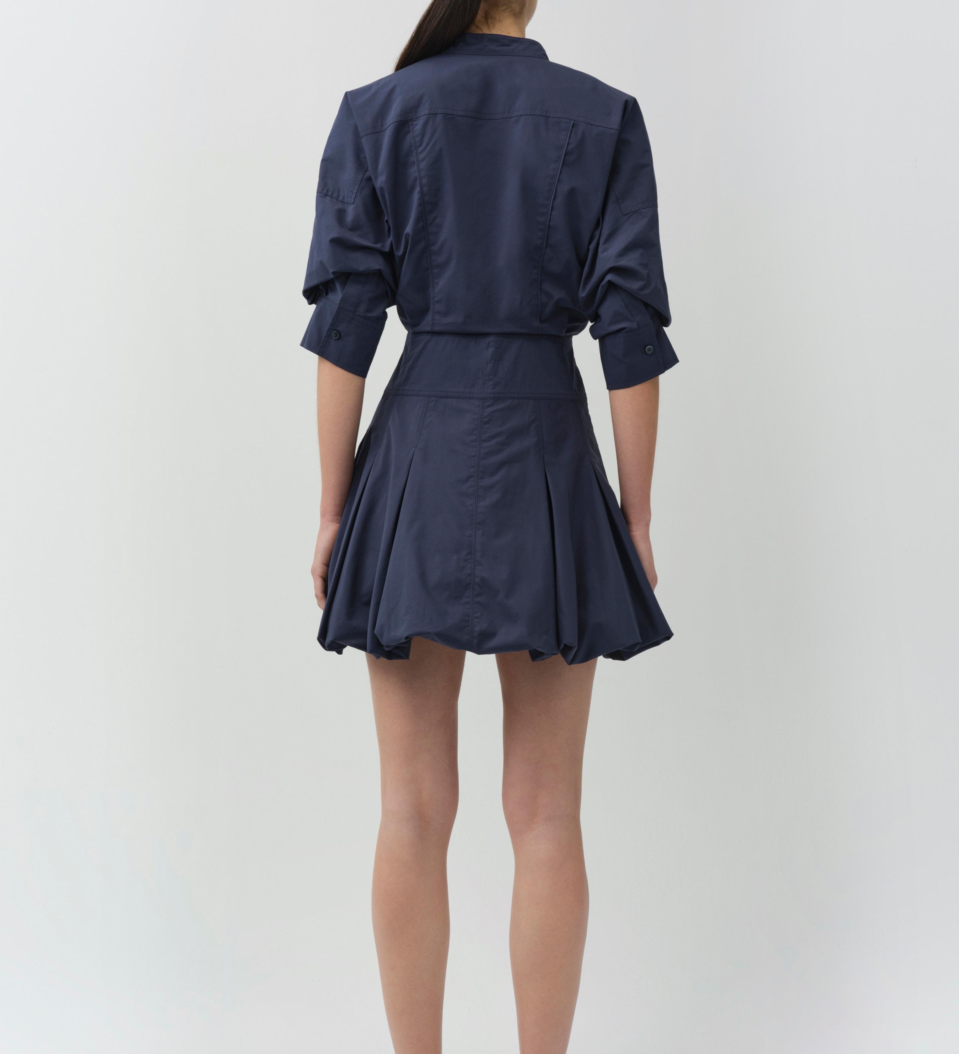Simkhai - Effie Cotton Bubble Mini Dress