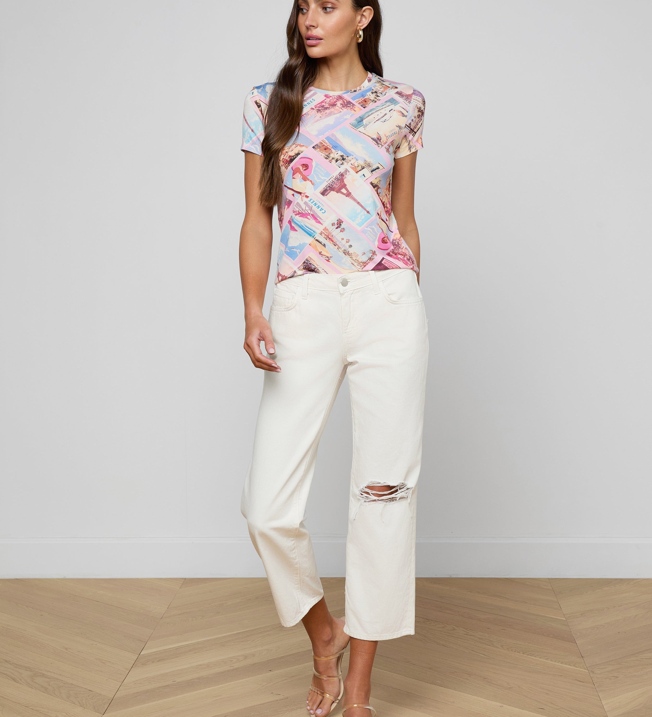 L'AGENCE - Ressi Fitted Tee