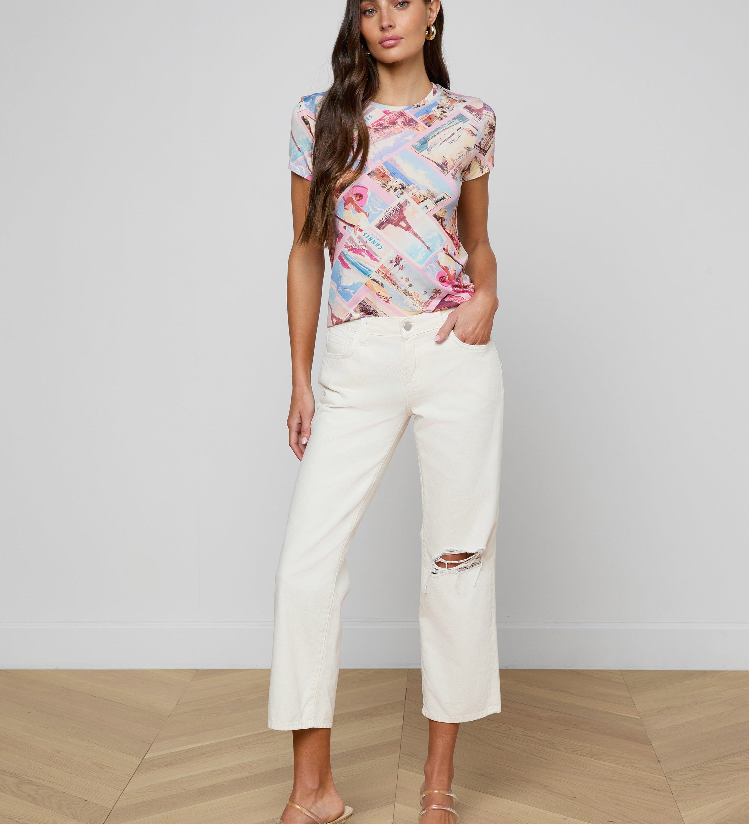 L'AGENCE - Ressi Fitted Tee