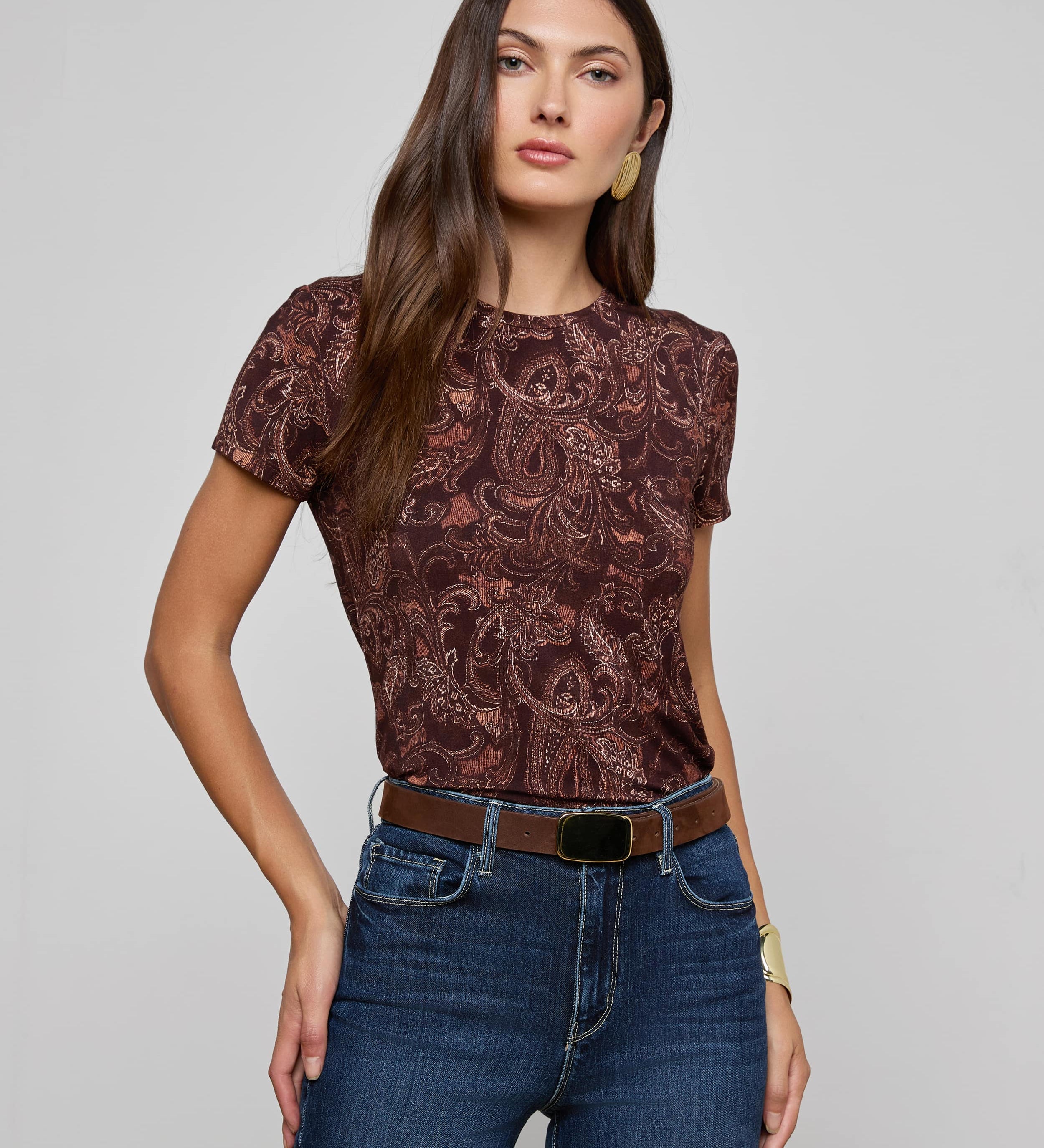 L'AGENCE - Ressi Fitted Tee