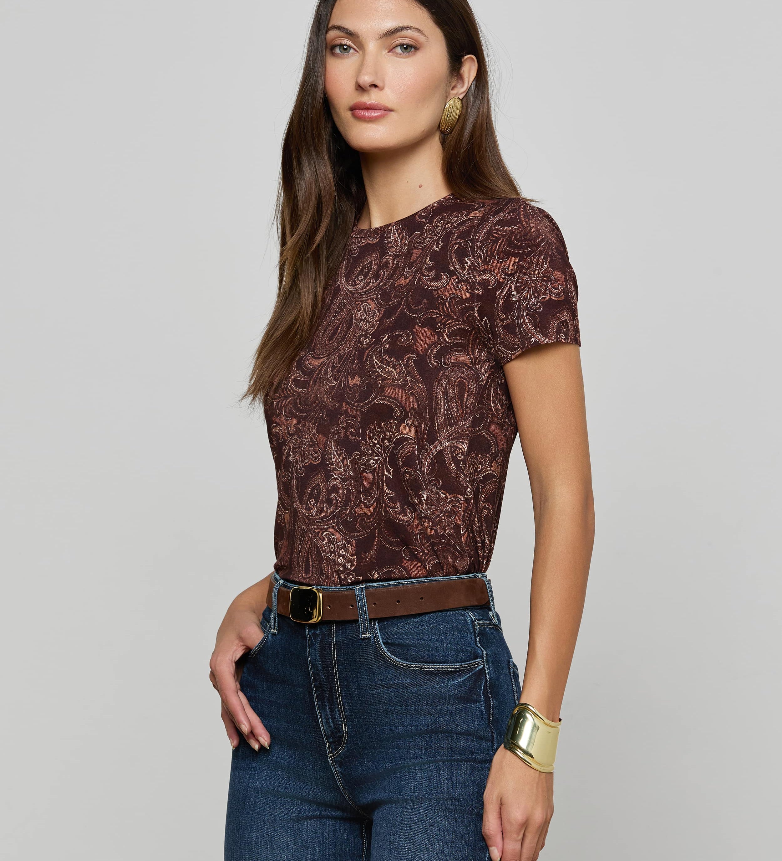 L'AGENCE - Ressi Fitted Tee