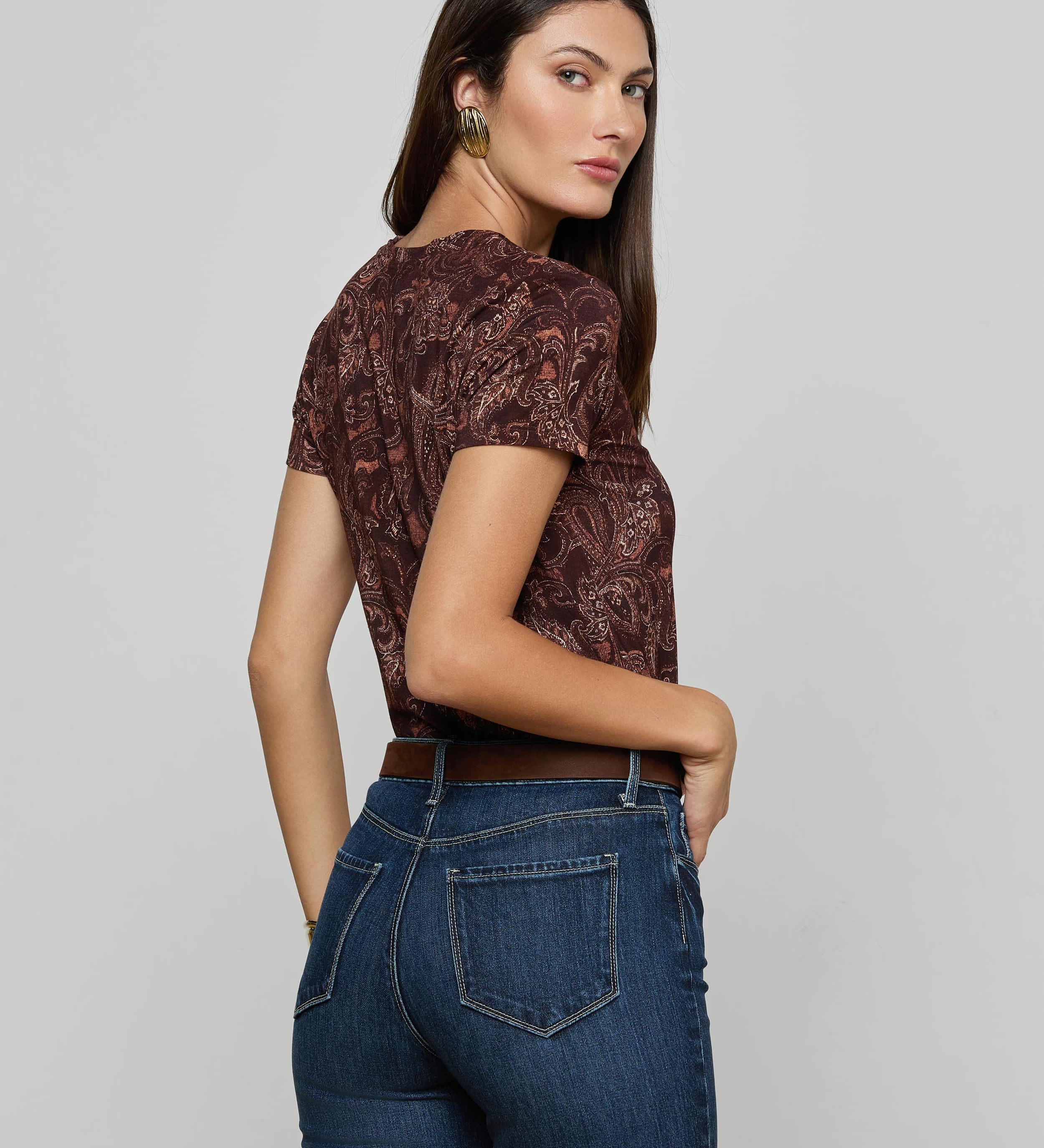 L'AGENCE - Ressi Fitted Tee