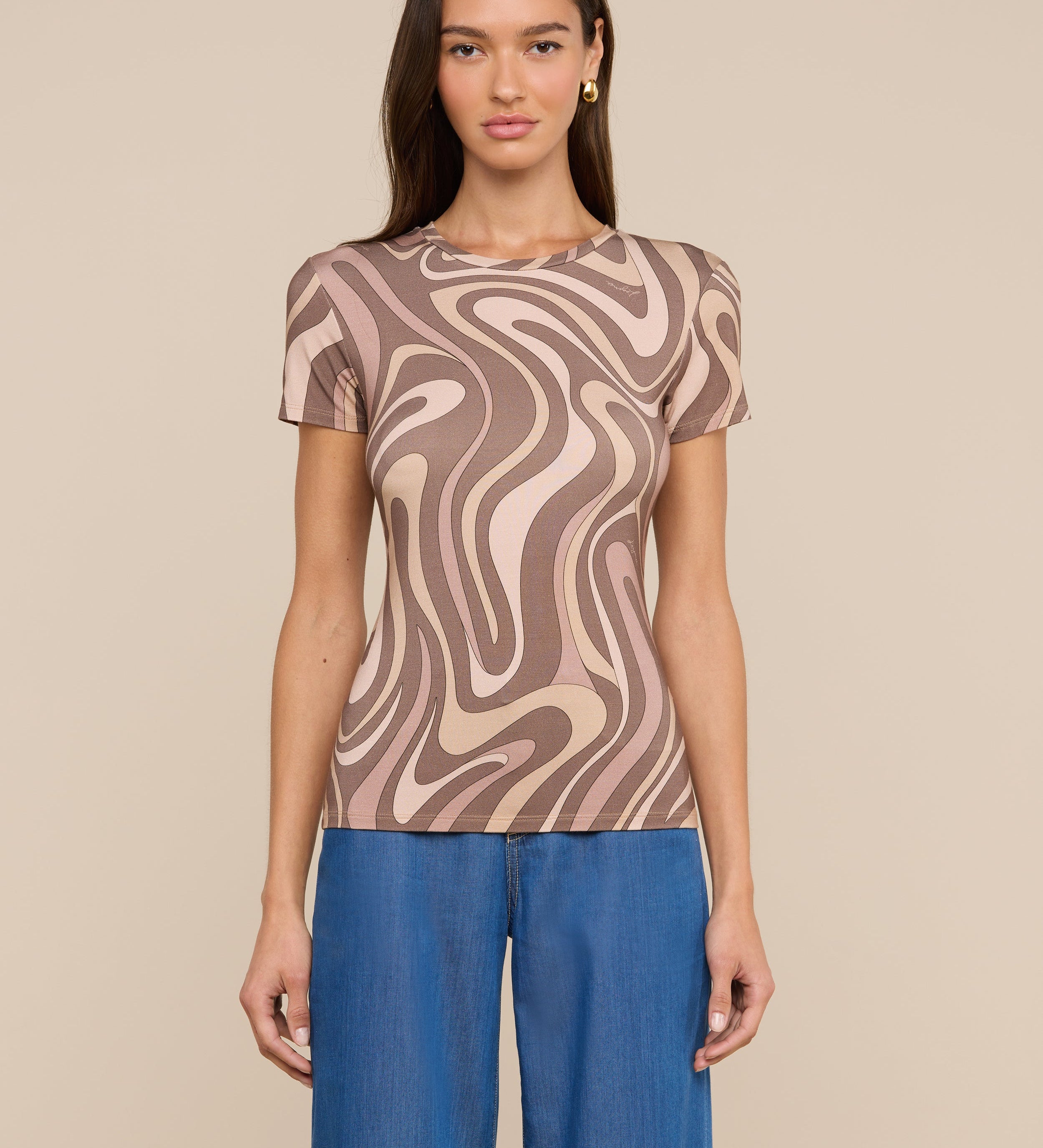 L'AGENCE - Ressi Fitted Tee