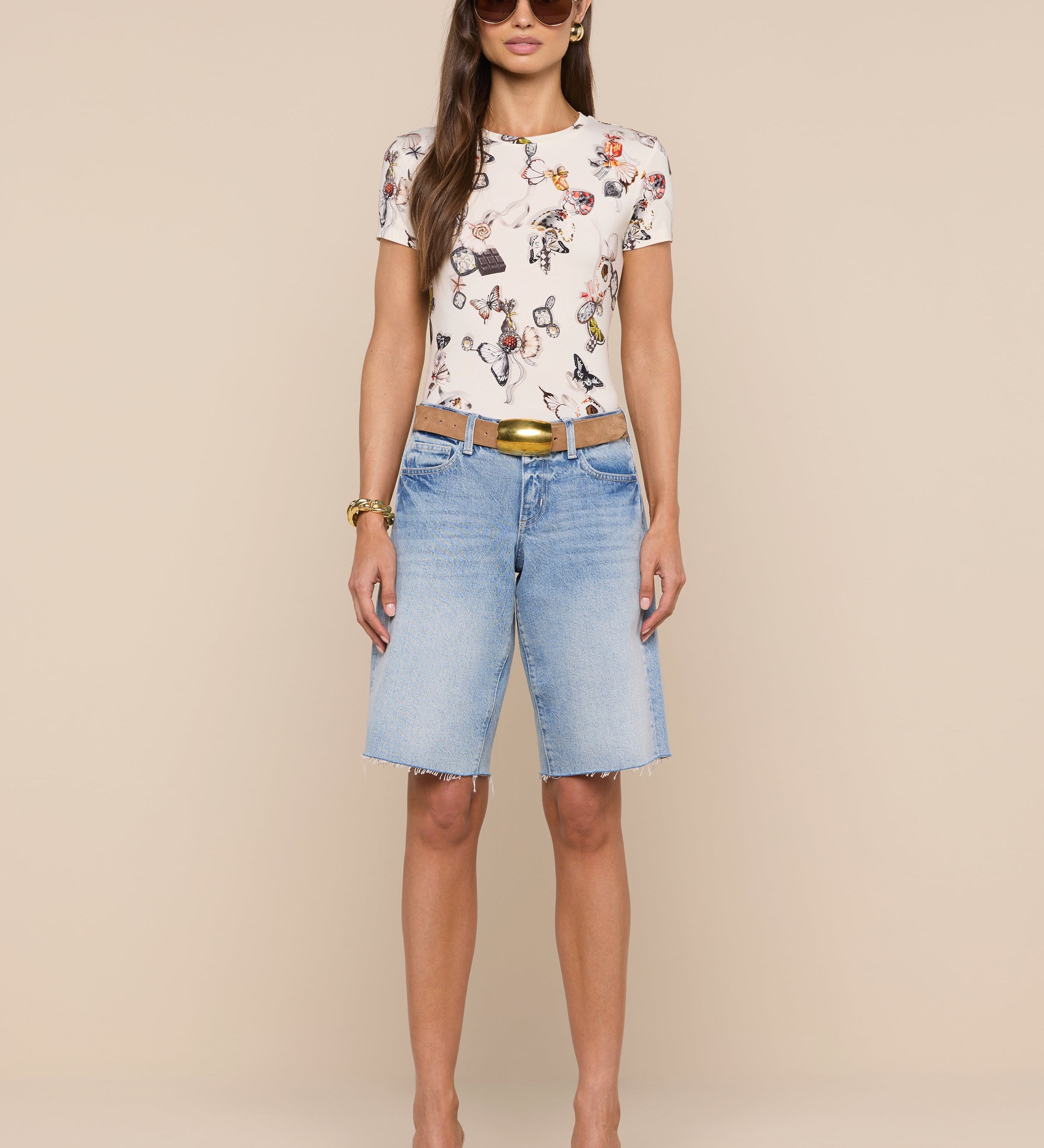 L'AGENCE - Ressi Fitted Tee