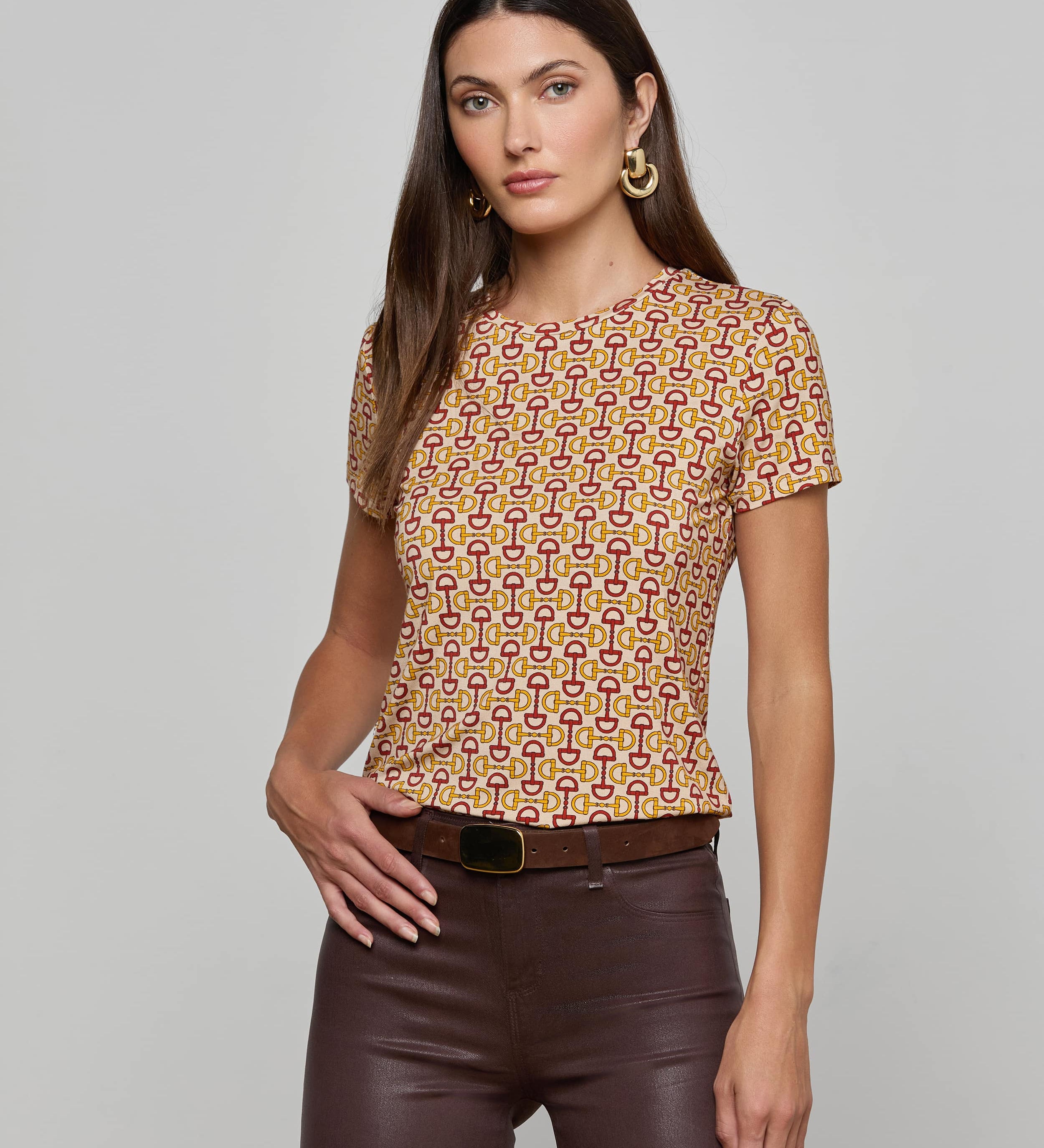 L'AGENCE - Ressi Fitted Tee