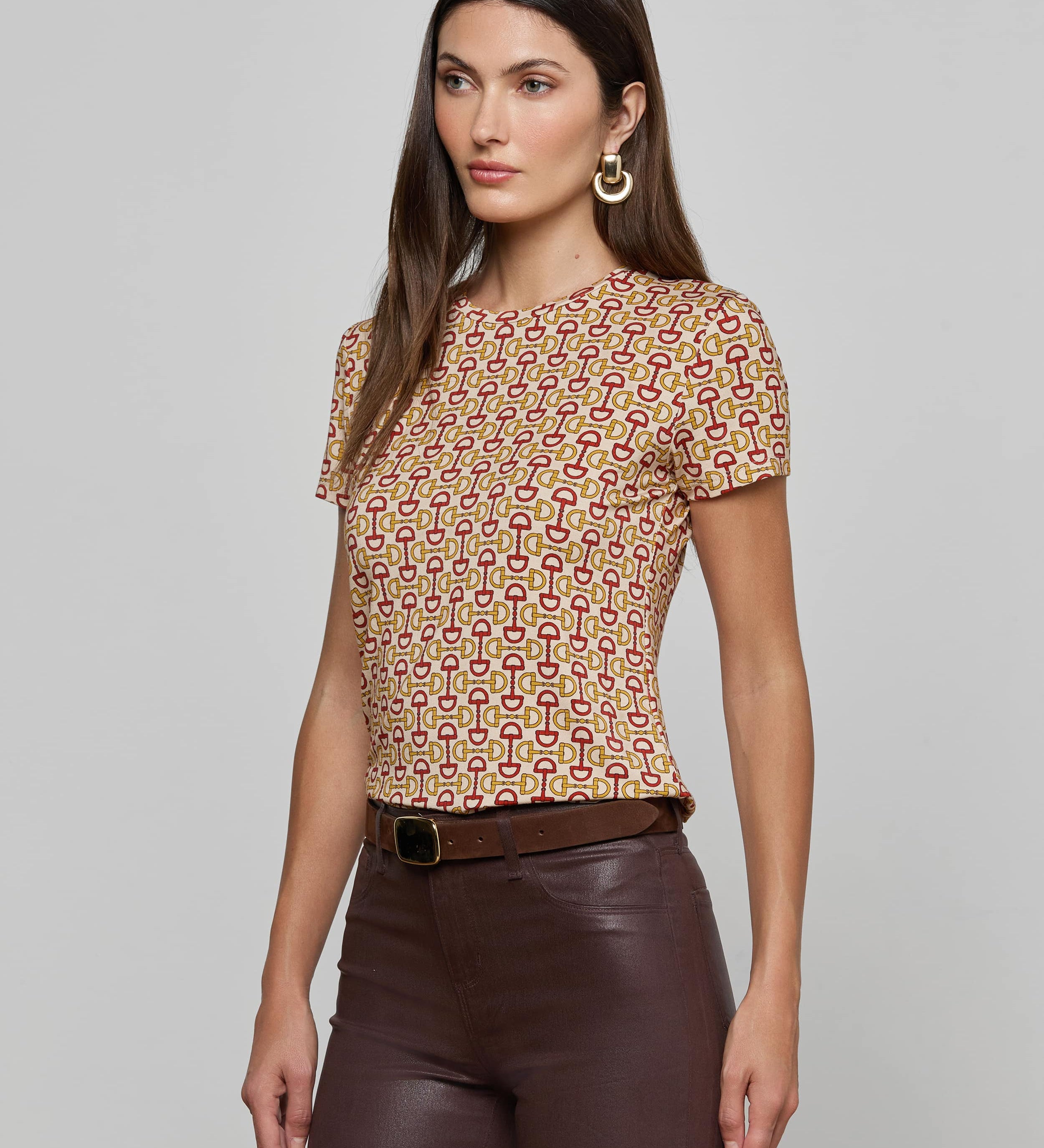 L'AGENCE - Ressi Fitted Tee