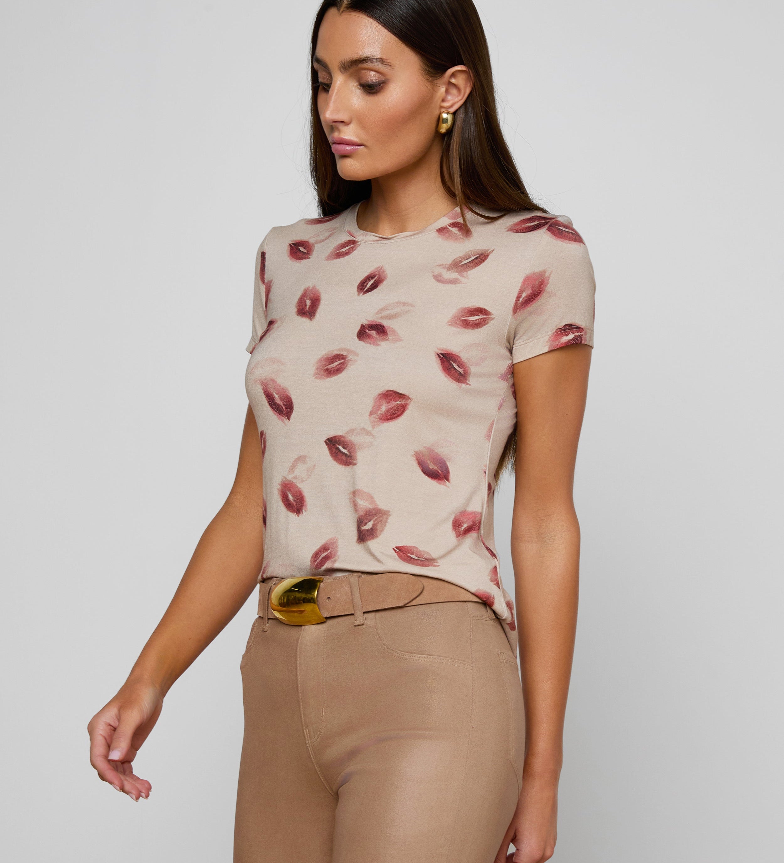 L'AGENCE - Ressi Fitted Tee