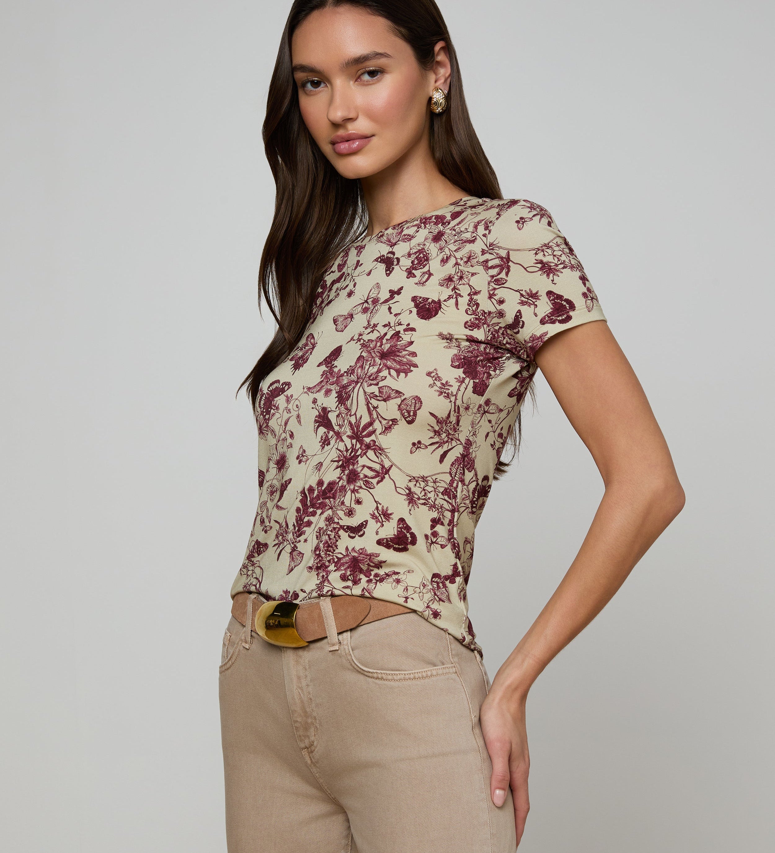 L'AGENCE - Ressi Fitted Tee