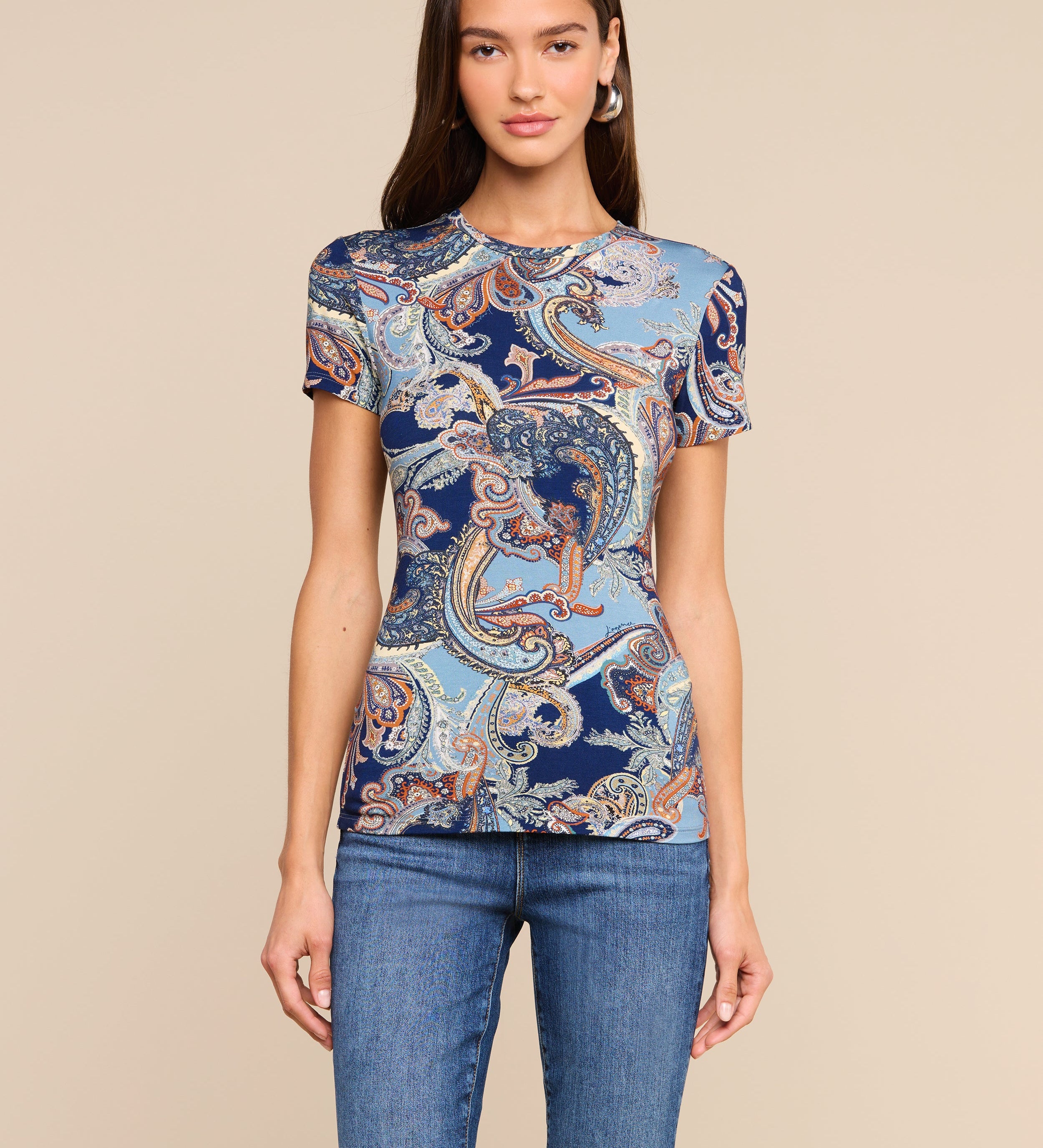 L'AGENCE - Ressi Fitted Tee