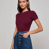 L'AGENCE - Ressi Fitted Tee