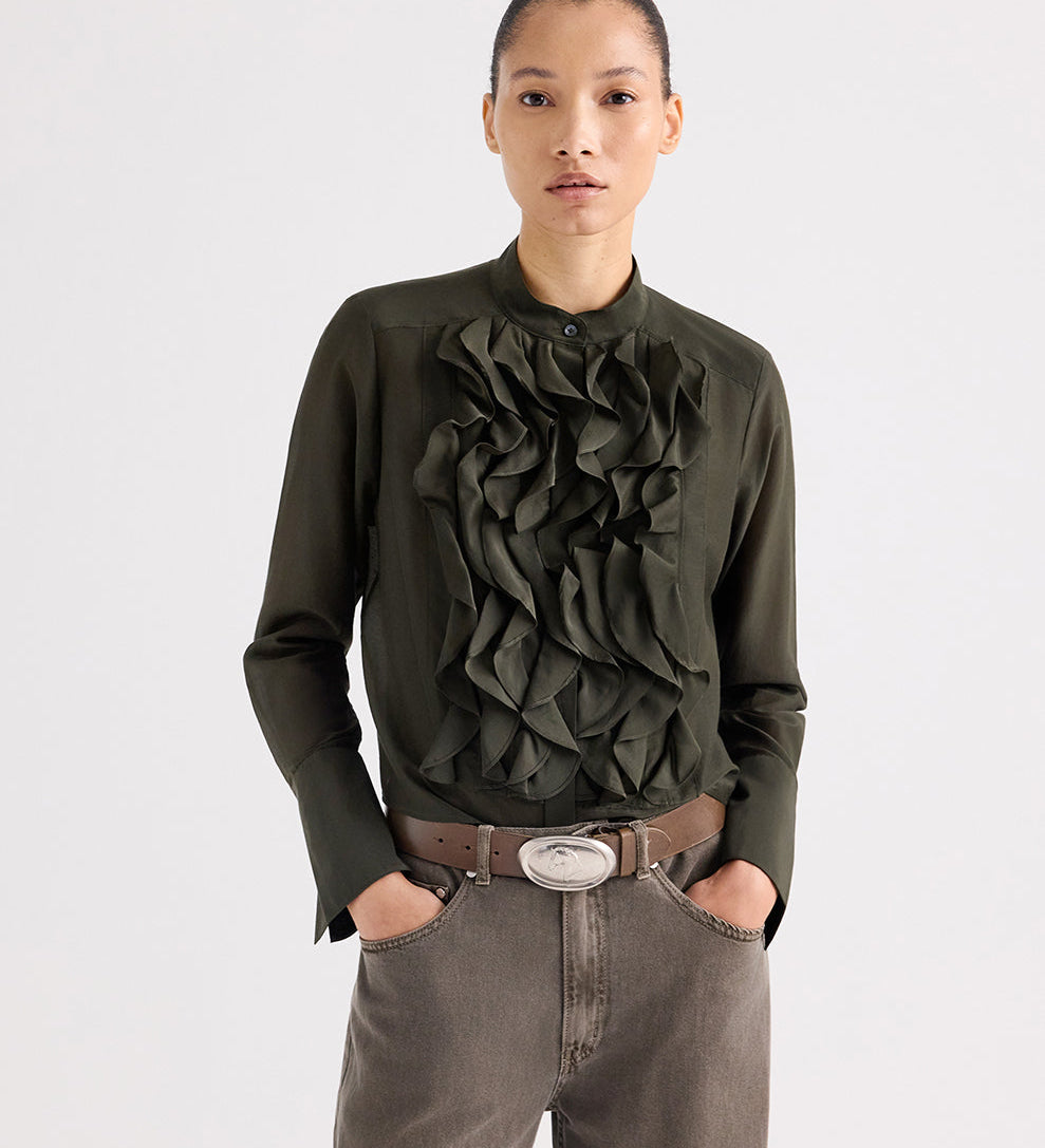 TWP - Buckle Bunny Belt with Horse Motif
