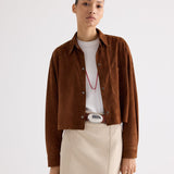 TWP - Little Big Joe Shirt in Featherweight Suede