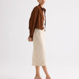 TWP - Little Big Joe Shirt in Featherweight Suede