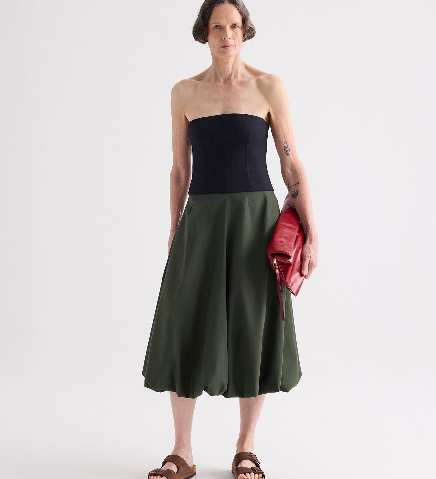 TWP - Jillian Bustier in Italian Wool Twill