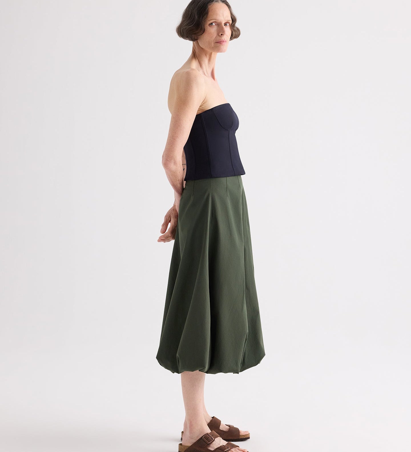 TWP - Jillian Bustier in Italian Wool Twill