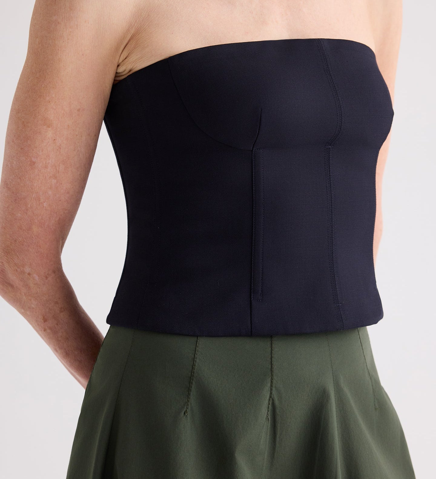 TWP - Jillian Bustier in Italian Wool Twill