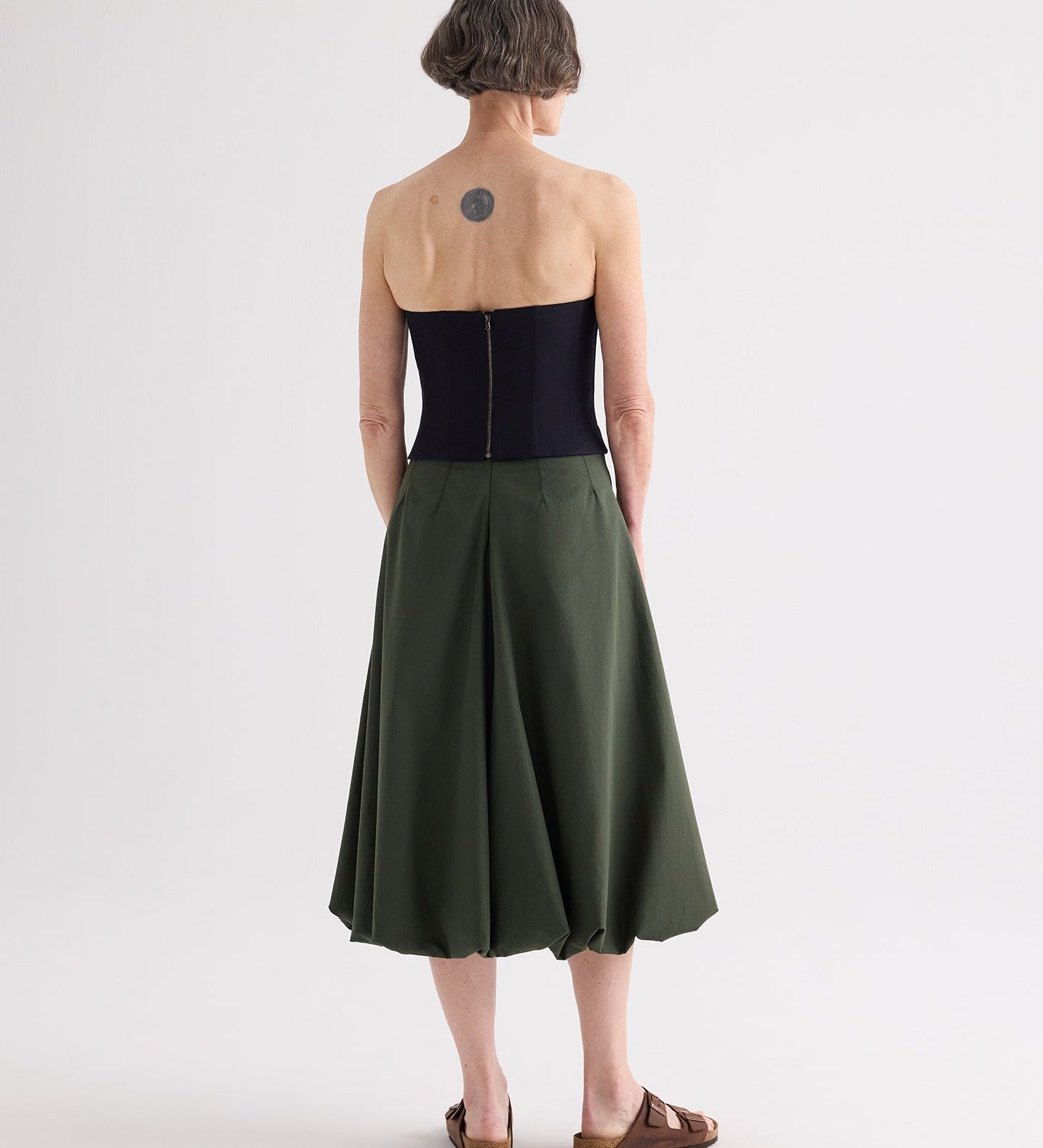 TWP - Jillian Bustier in Italian Wool Twill