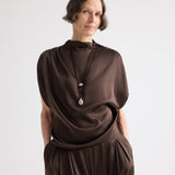 TWP - Wish You Would Top in Washed Silk Charmeuse