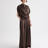TWP - Wish You Would Top in Washed Silk Charmeuse
