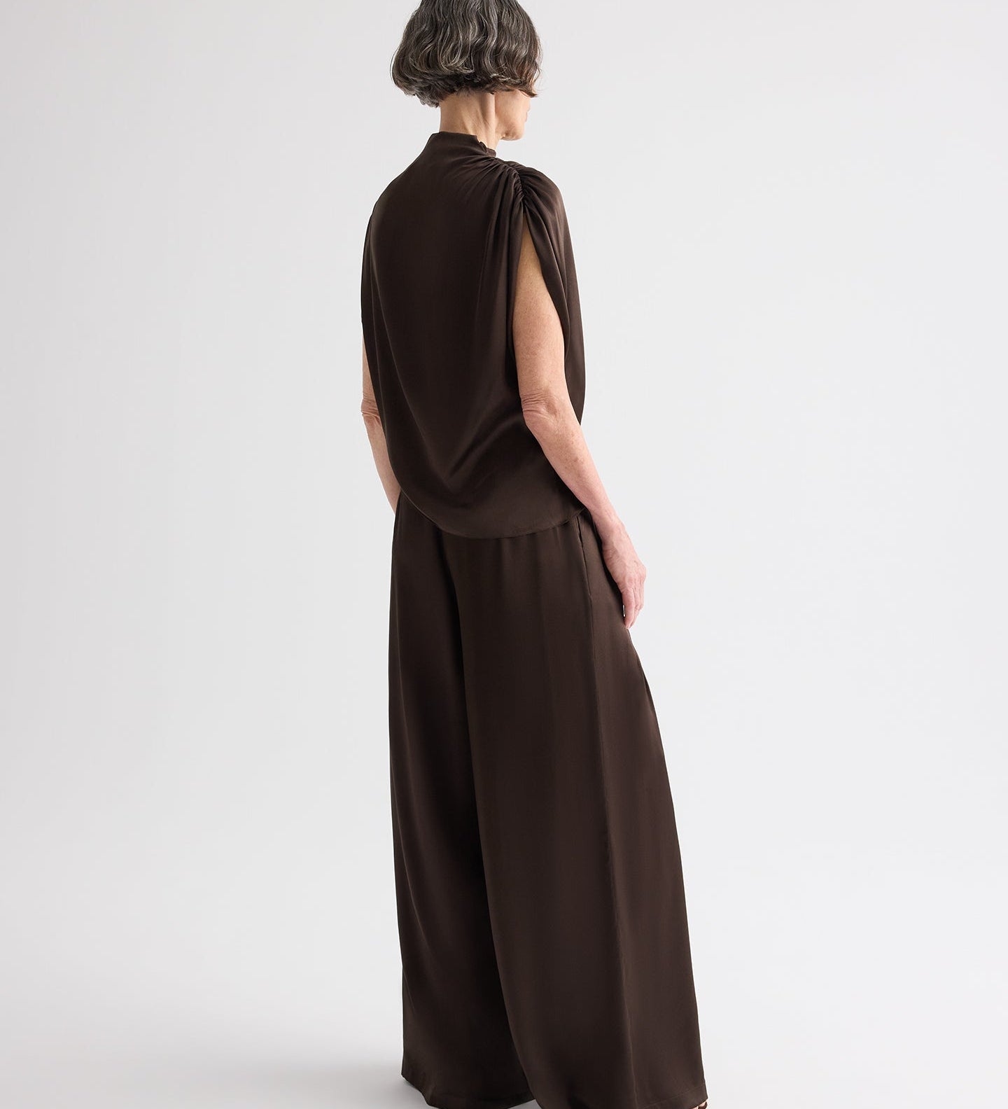 TWP - Wish You Would Top in Washed Silk Charmeuse