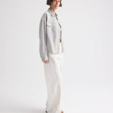 TWP - Carter Shirt With French Knots in Delave Linen