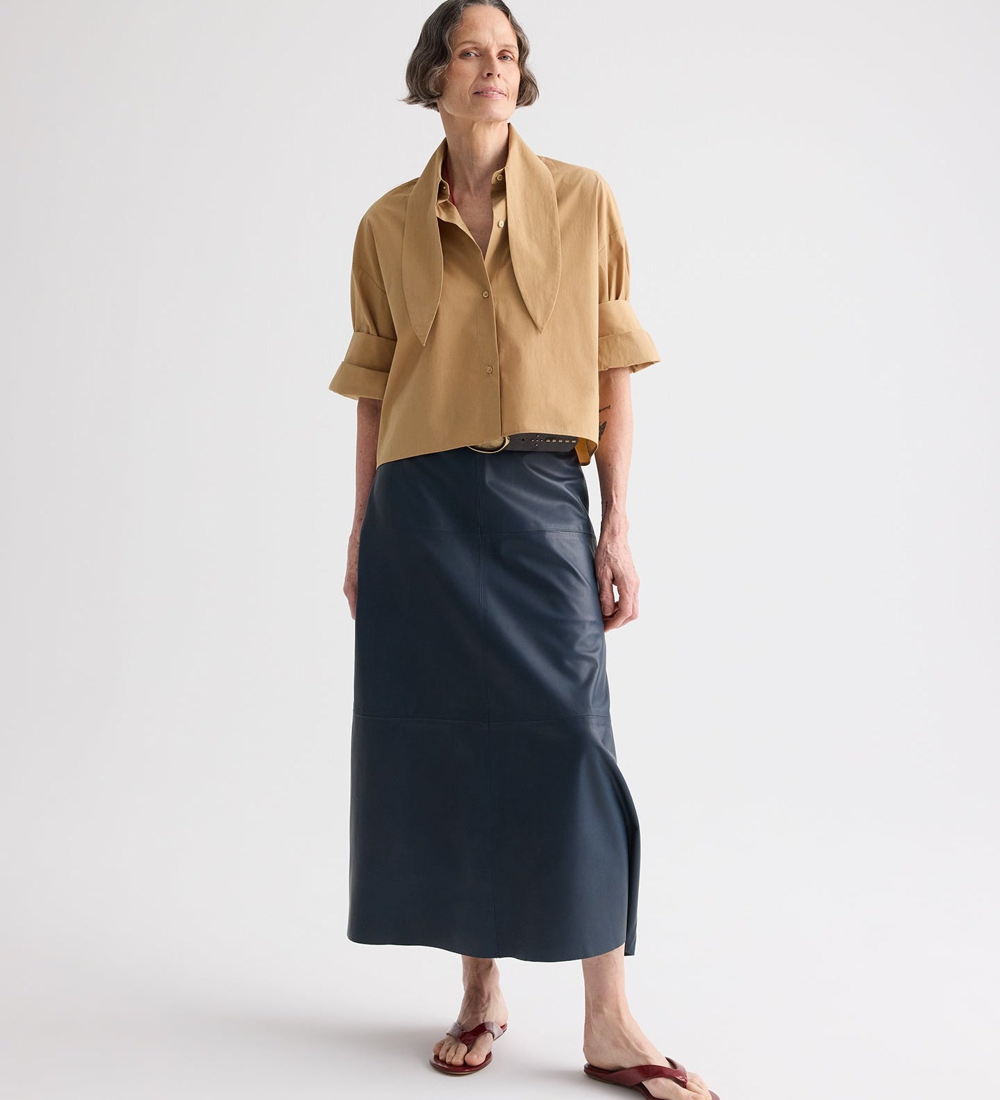 TWP - Tie One On Shirt in Cotton Poplin