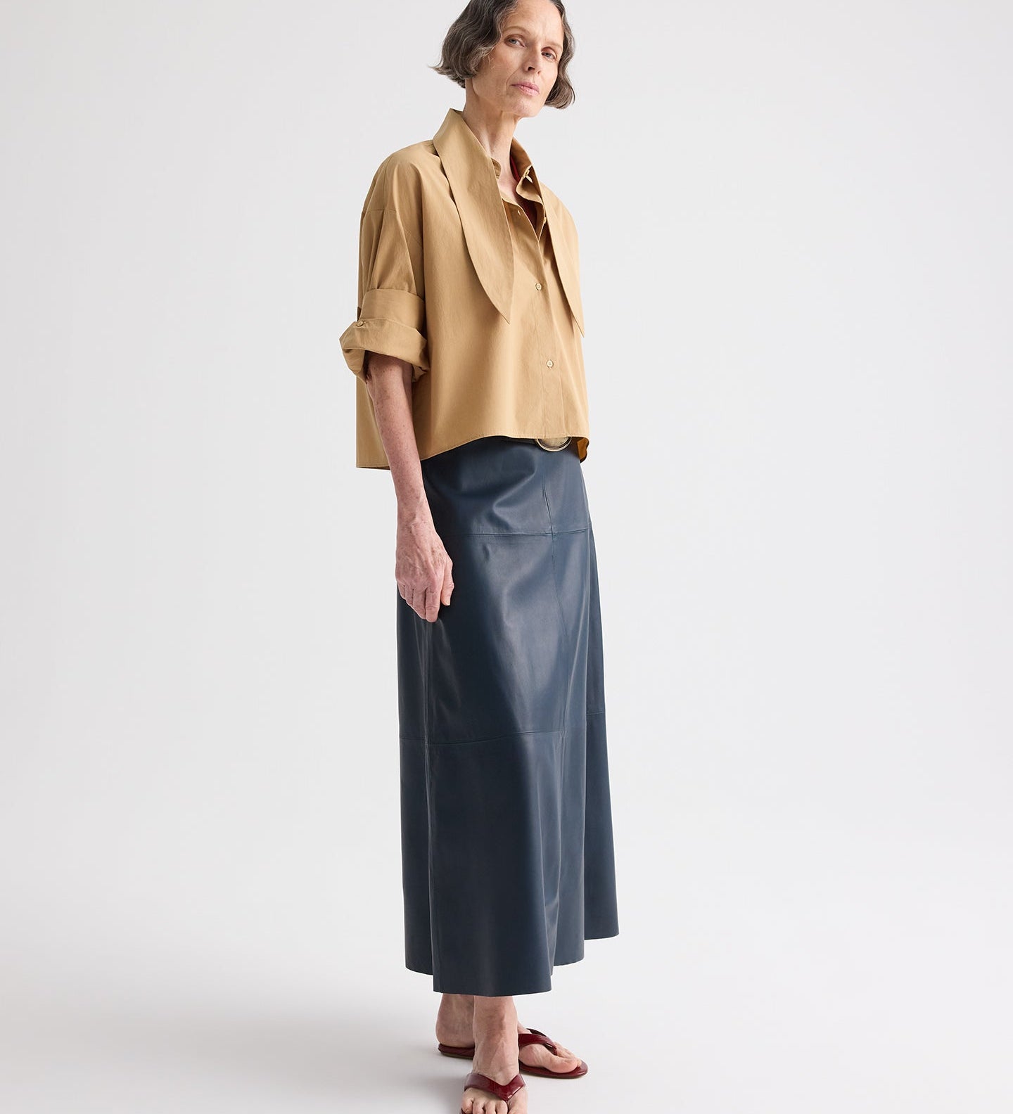 TWP - Tie One On Shirt in Cotton Poplin