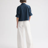 TWP - Tie One On Shirt in Cotton Poplin