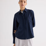 TWP - Cowboy Update Shirt in Ultrafine Twill Suiting