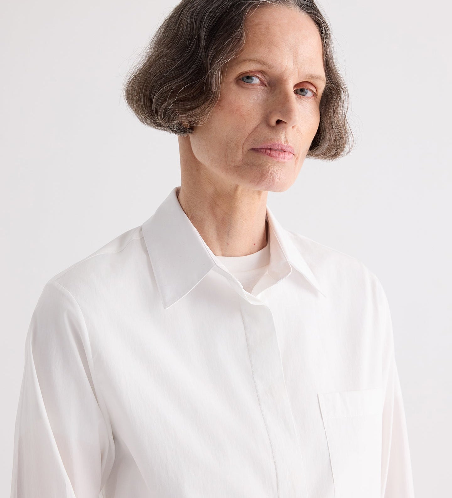 TWP - Cowboy Update Shirt in Super Compact Poplin