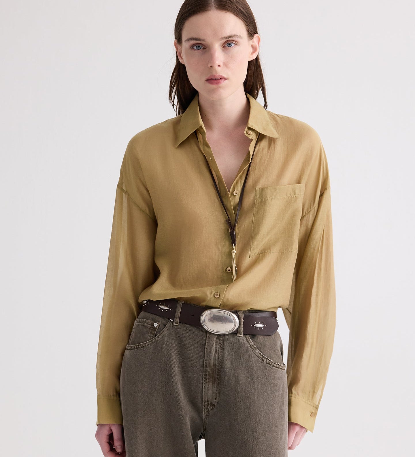 TWP - Something Borrowed Shirt in Cotton Silk Organza