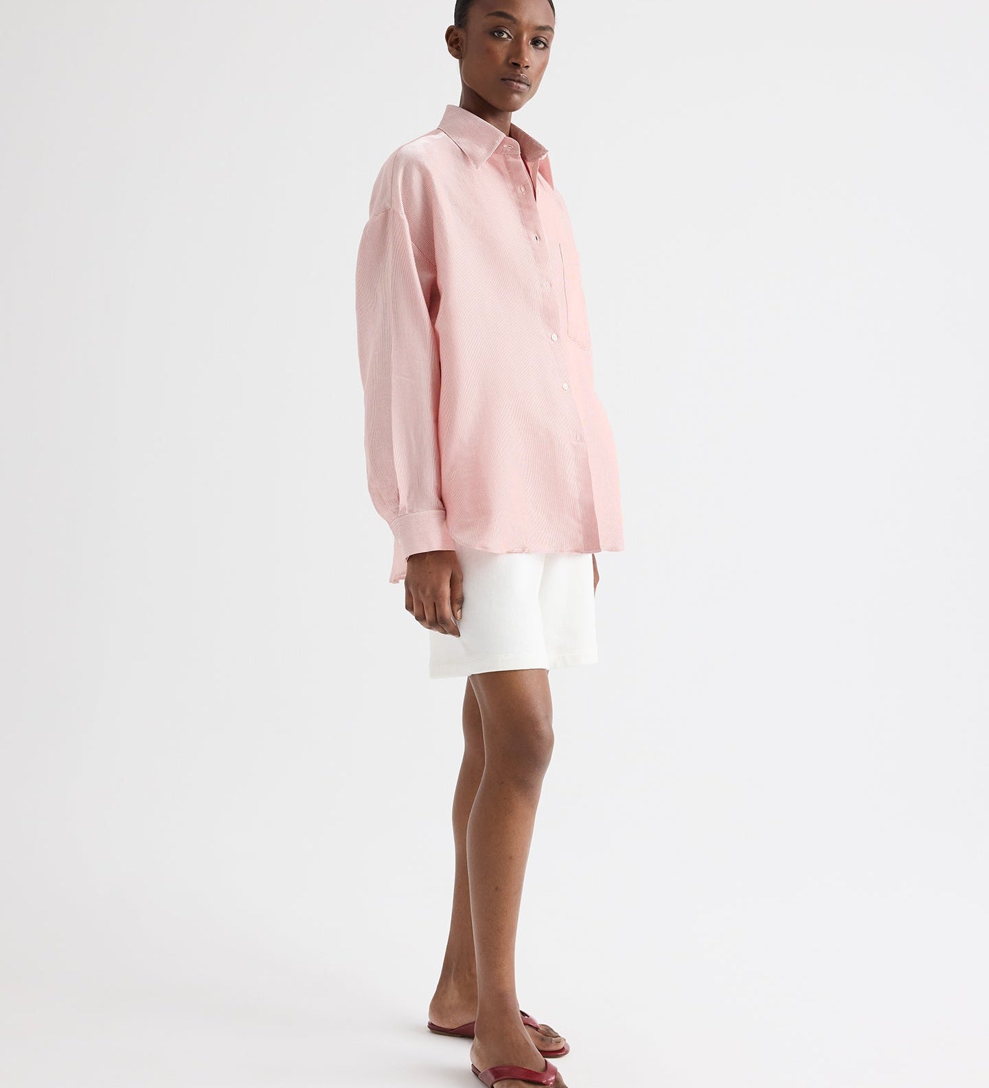 TWP - Something Borrowed Shirt in Cotton Stripes