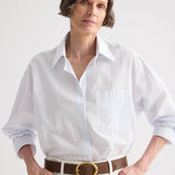 TWP - Something Borrowed Shirt in Cotton Stripes