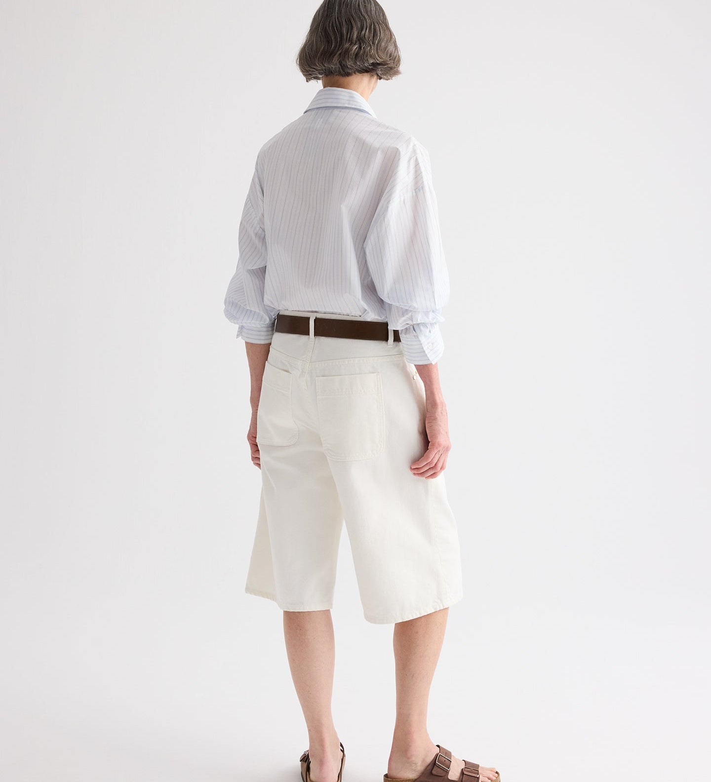 TWP - Something Borrowed Shirt in Cotton Stripes