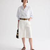 TWP - Caraiva Tote in Broken Stripe Woven