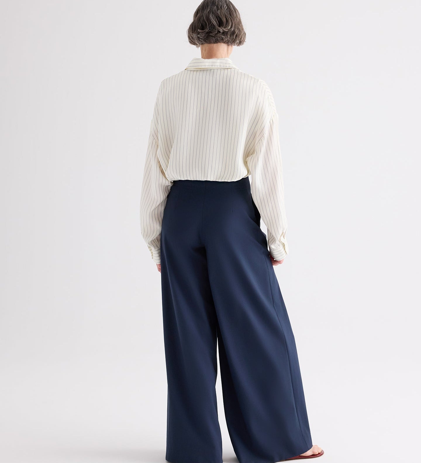 TWP - Something Borrowed Shirt in Pencil Stripe Viscose