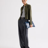 TWP - Tied Up In You Top in Paper Leather