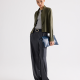 TWP - North Moore St Bag in Shiny Crinkle Leather