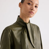 TWP - Tied Up In You Top in Paper Leather
