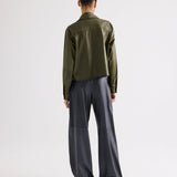 TWP - Tied Up In You Top in Paper Leather