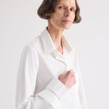 TWP - Double Layer Boyfriend Shirt in Superfine Cotton Shirting