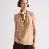 TWP - Flowy Halter Top in Silk Charmeuse