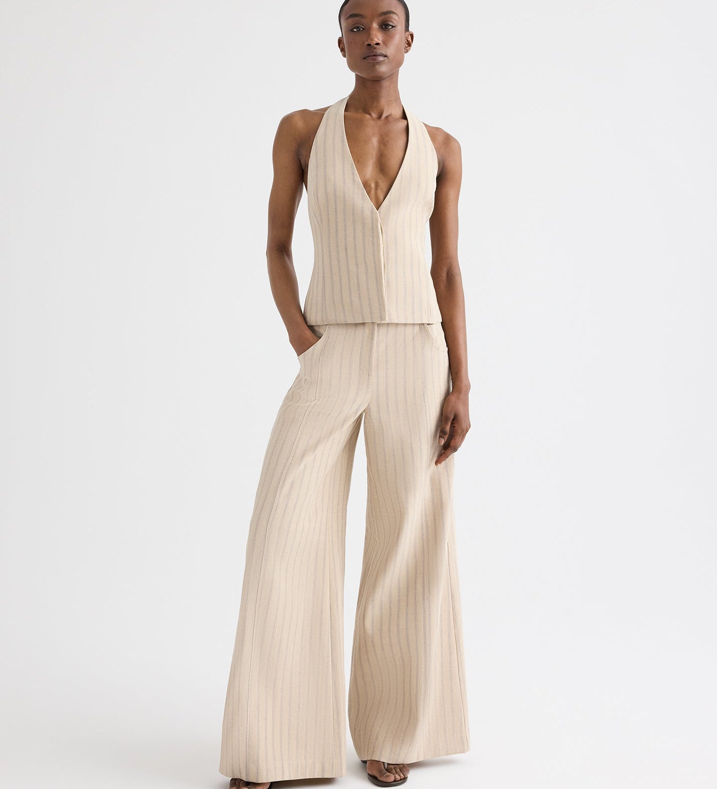 TWP - Keelyn Vest in Cotton Linen
