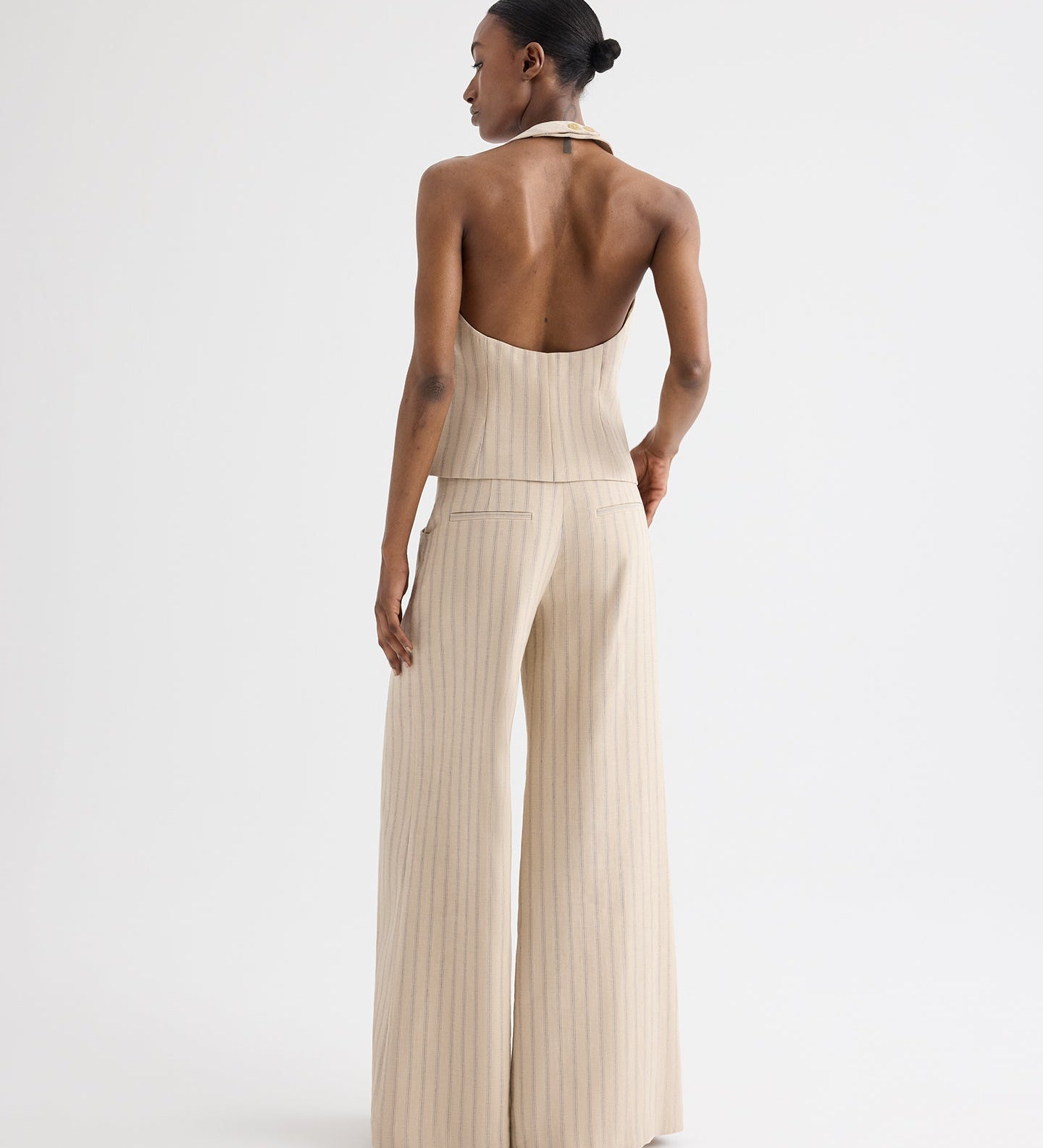 TWP - Keelyn Vest in Cotton Linen