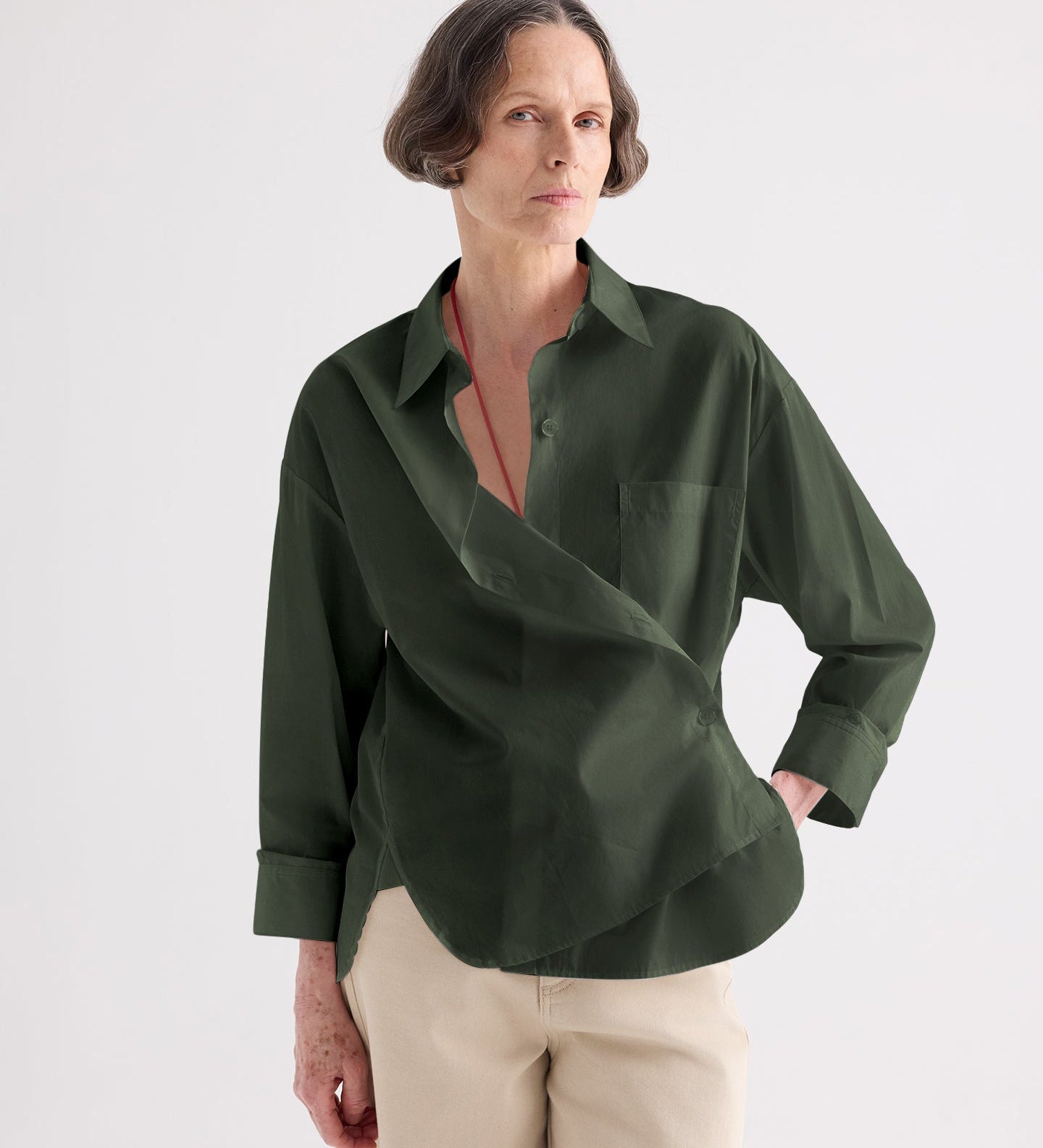 TWP - Newest Earl Shirt in Superfine Cotton Shirting