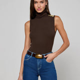 L'AGENCE - Ceci Sleeveless Turtleneck