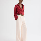 TWP - Hudson St Pant in Coated Viscose Linen