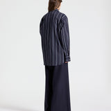 TWP - Highway Man Shirt in Cotton Stripes