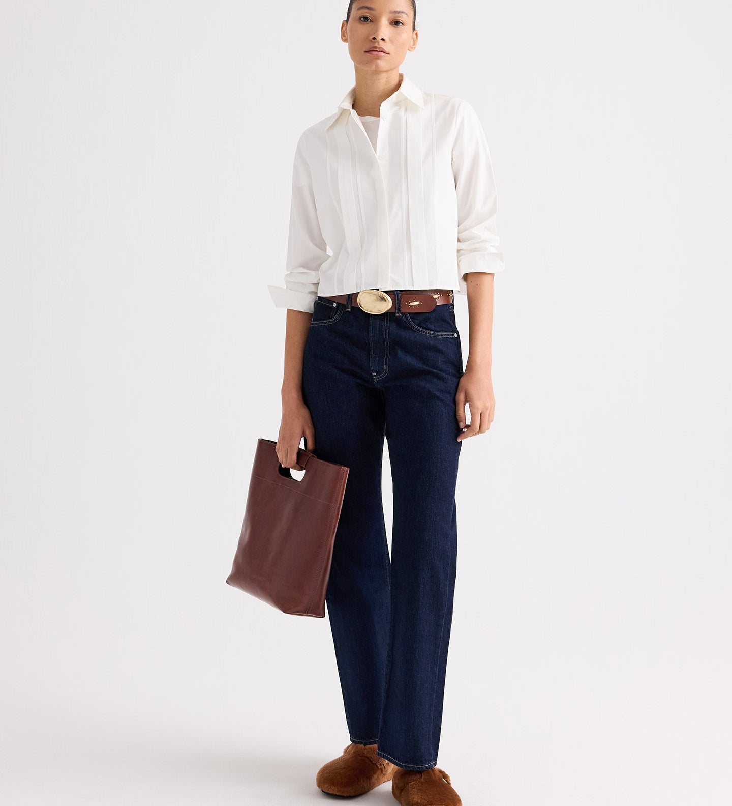 TWP - Mon Cherie Shirt in Cotton Shirting