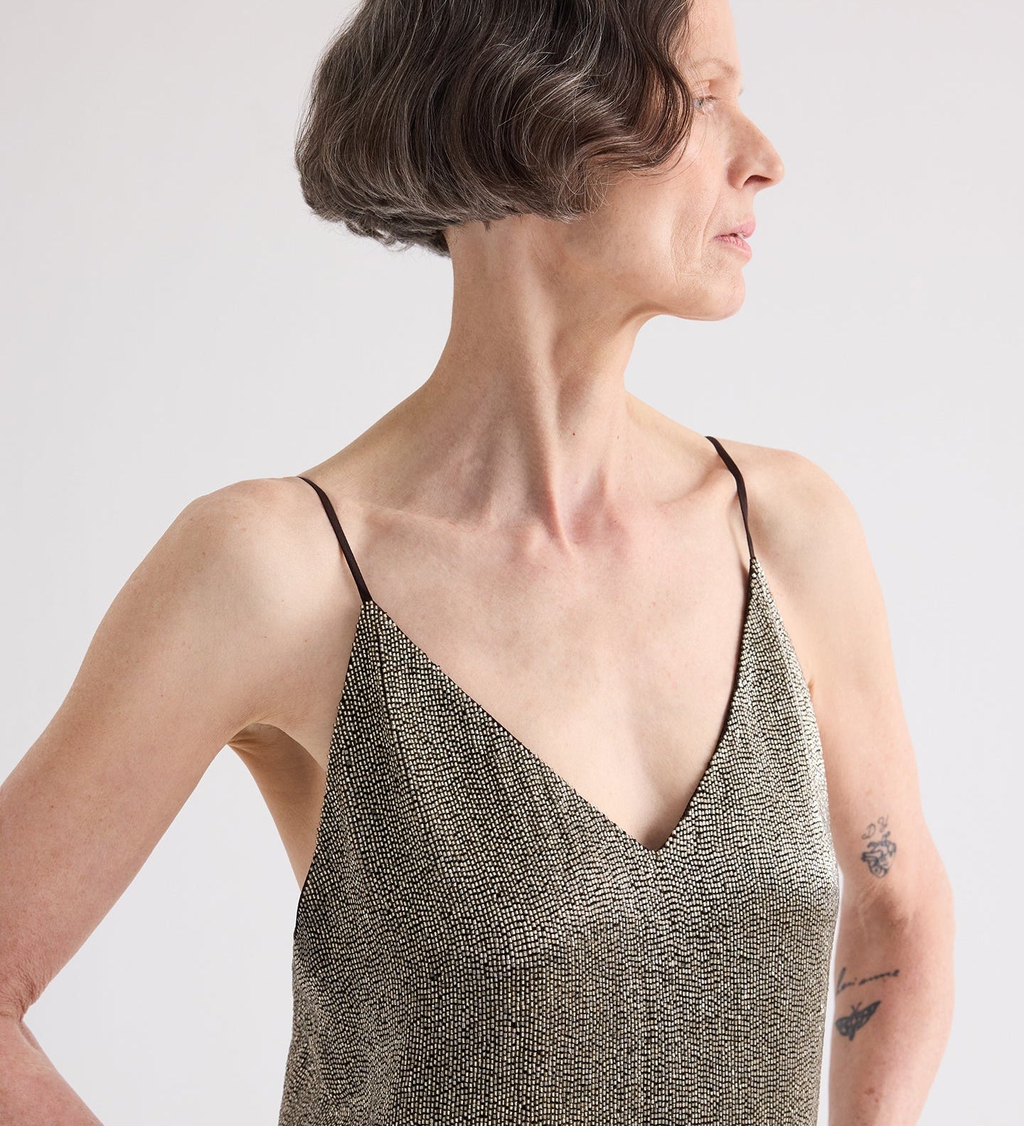 TWP - Simple Cami Top in Bugles and Seedbeads